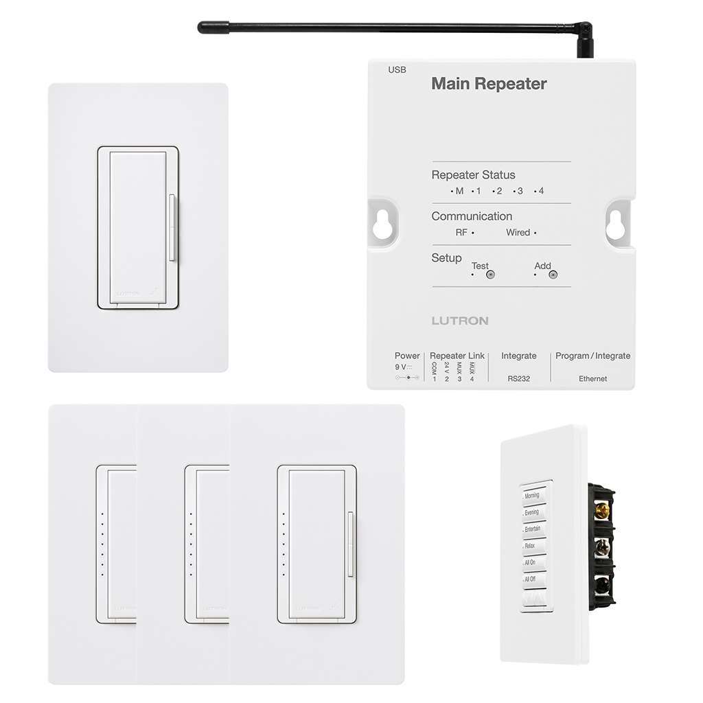 Lutron Adaptive starter package RR-FDN-ADAPT-WH