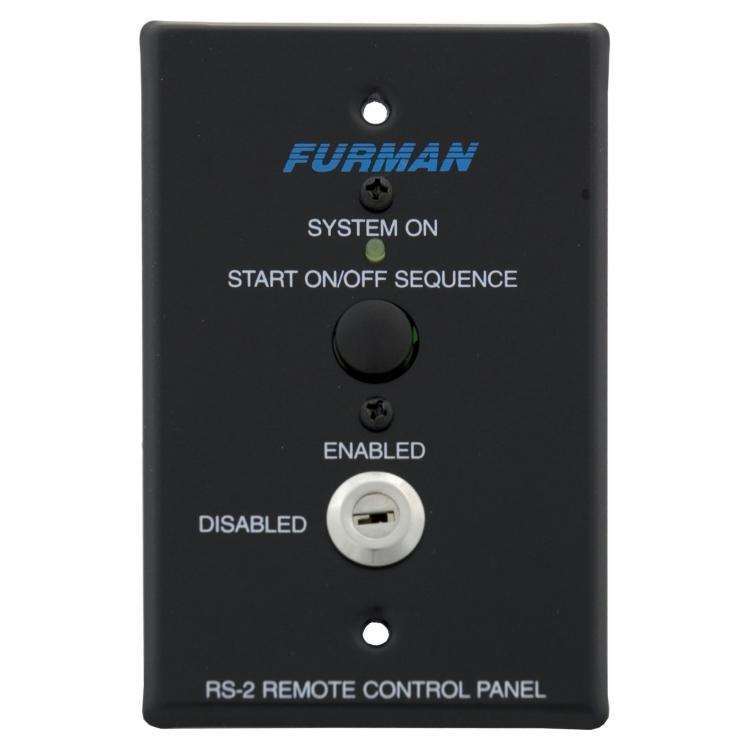 Furman Key Switched Remote System Control Panel RS-2