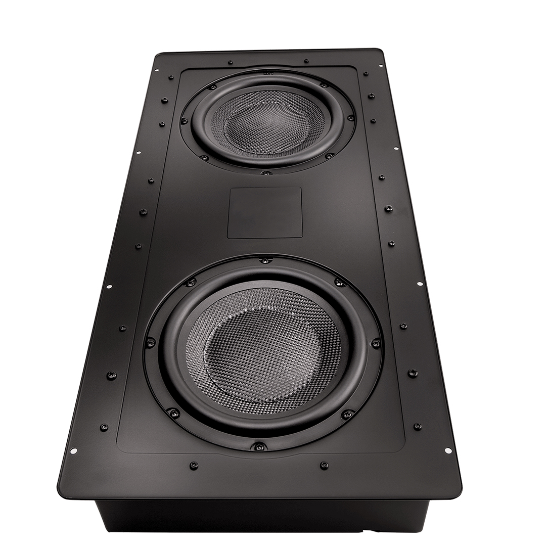SpeakerCraft Dual 8-in 200mm In-Wall Subwoofer SC-HRSIW8-CAB