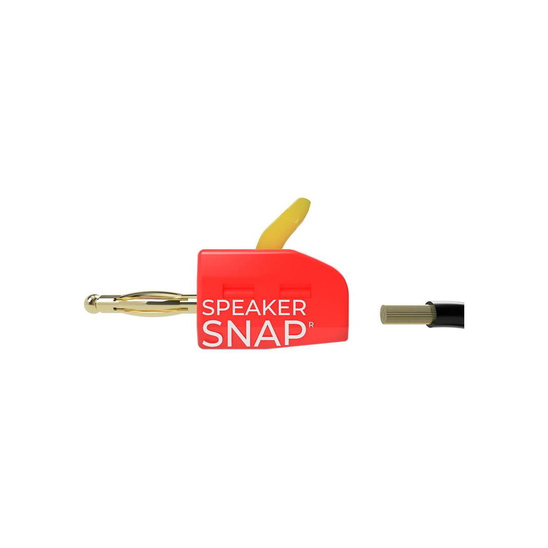 Speaker Snap Snap-lock banana plug connectors 24 pieces SSBP24
