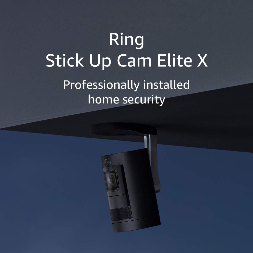 Ring Stick Up Cam Elite X B082QKZQ5D