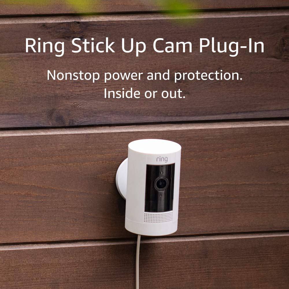Ring Stick Up Cam Plug-In B07RGSG4TN