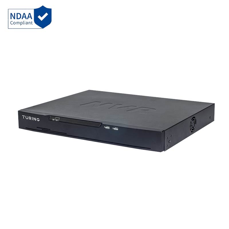 Turing Video 16CH 2HDD NVR with 16CH POE TN-NRP164T