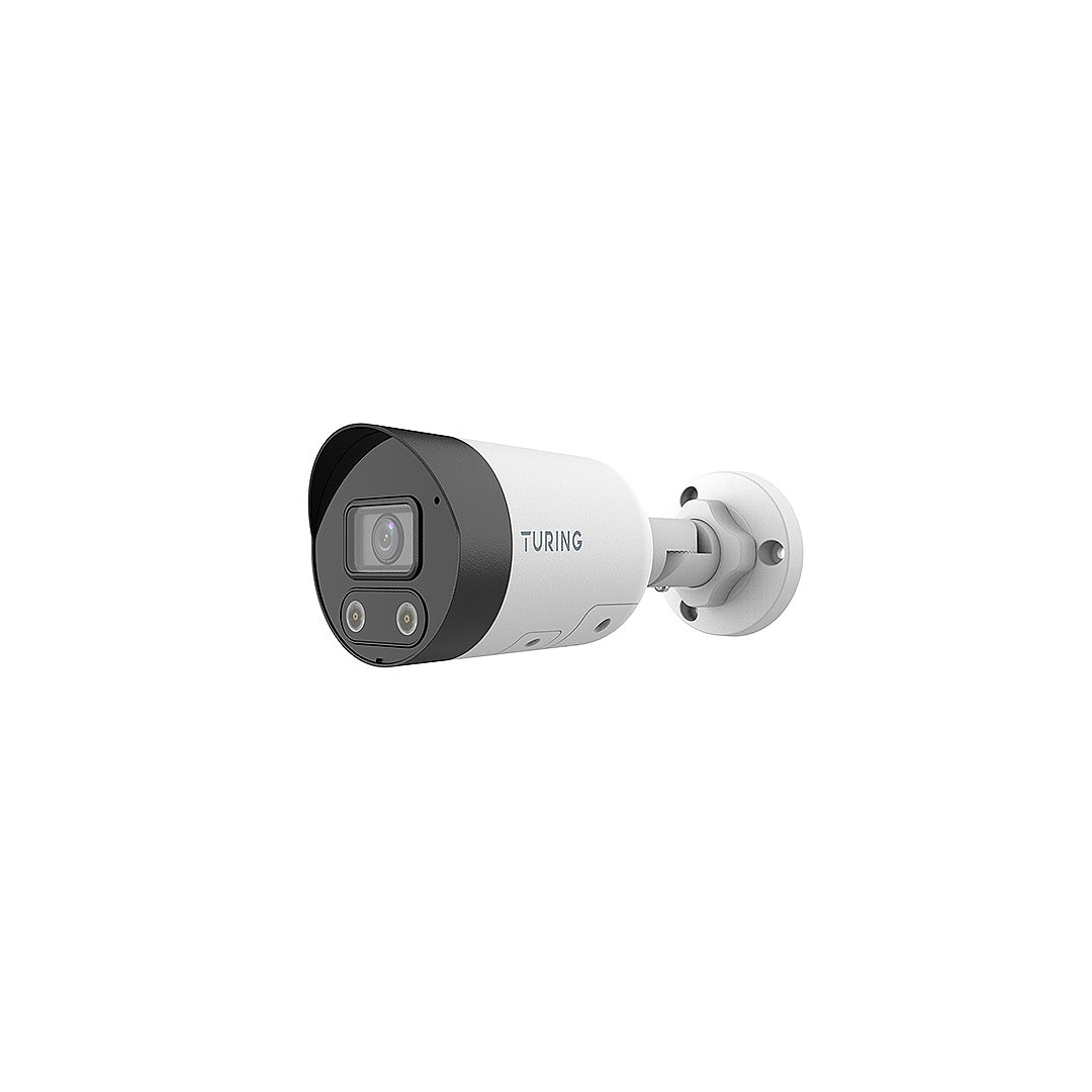 Turing Video SMART Series 4MP Dual-Light Deterrence Bullet IP Camera 2.8mm White TP-MBAD4M28