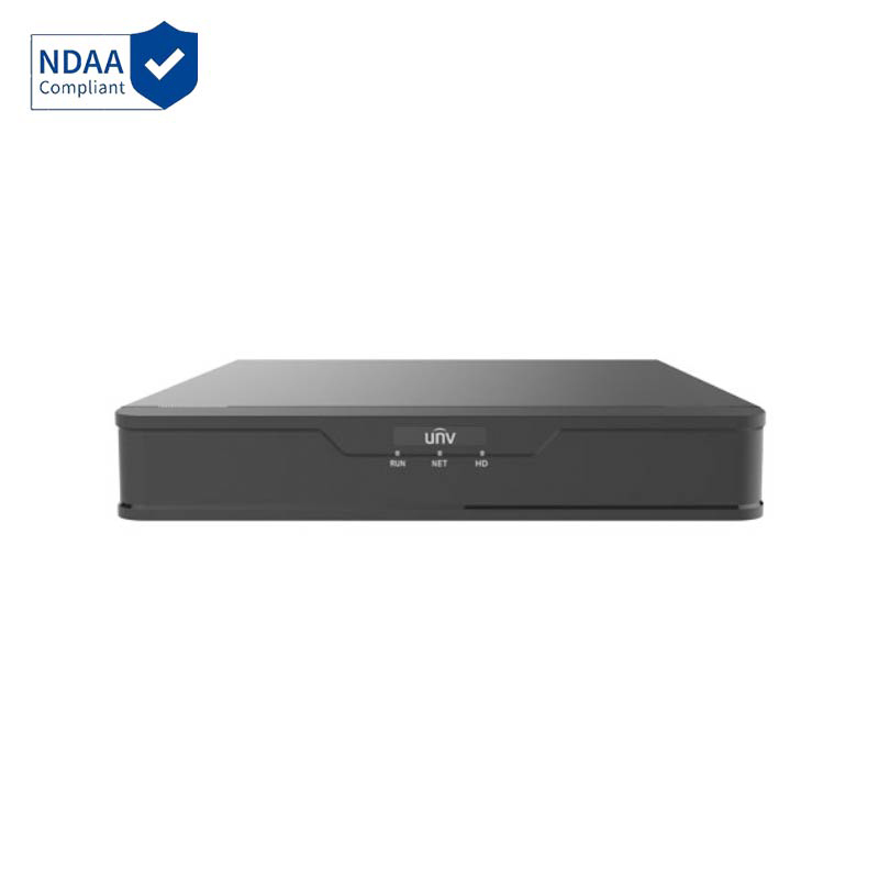 Uniview Series 8 Channel 2 HDDs NVR NVR302-08S2-P8