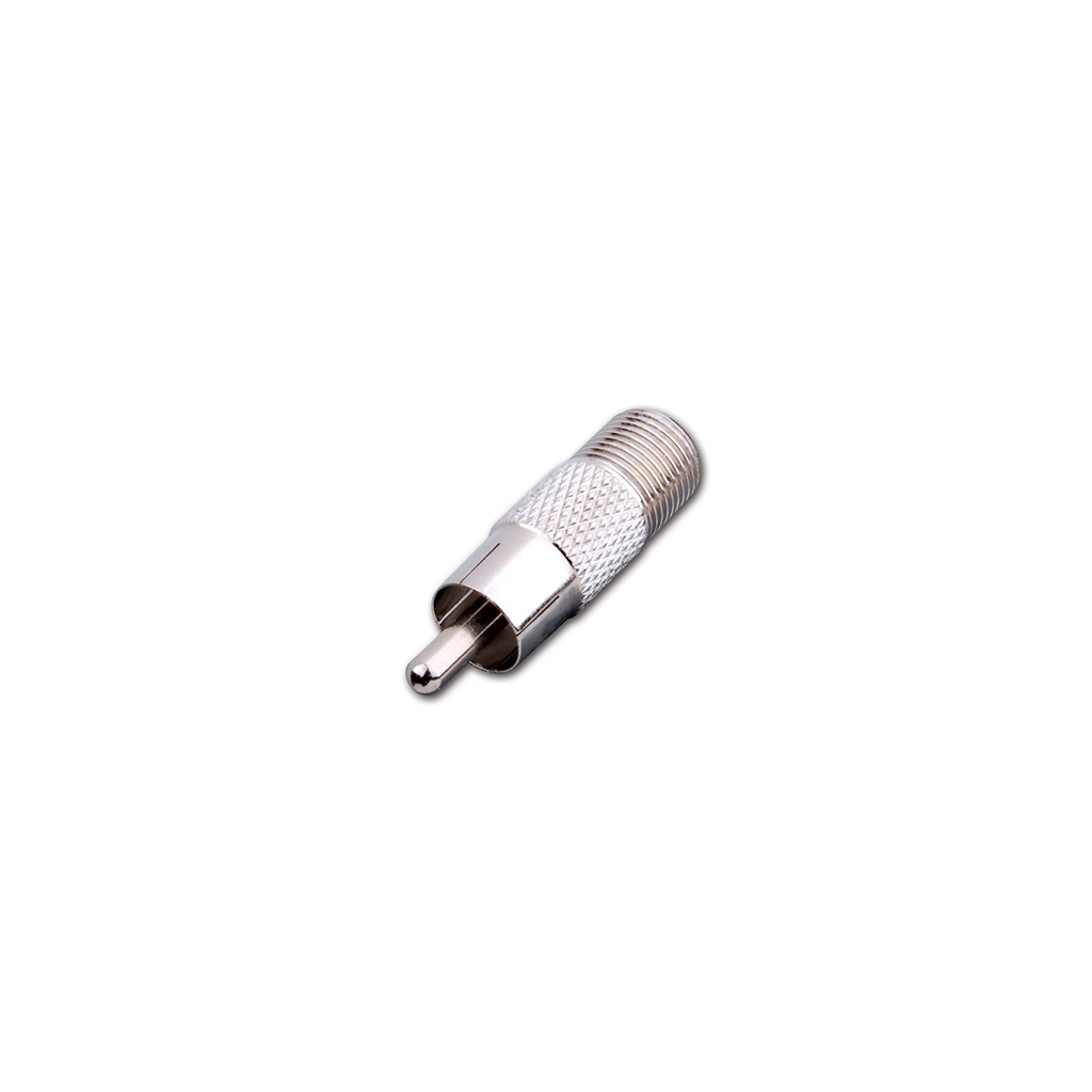 Vanco Female “F” to RCA Male Plug Adapter VAD10