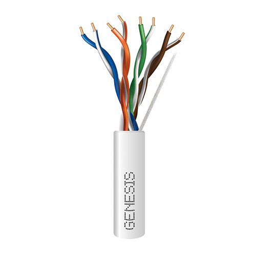 Genesis 24/4PR Cat 5e UTP Riser Cable 1000ft White 50781101