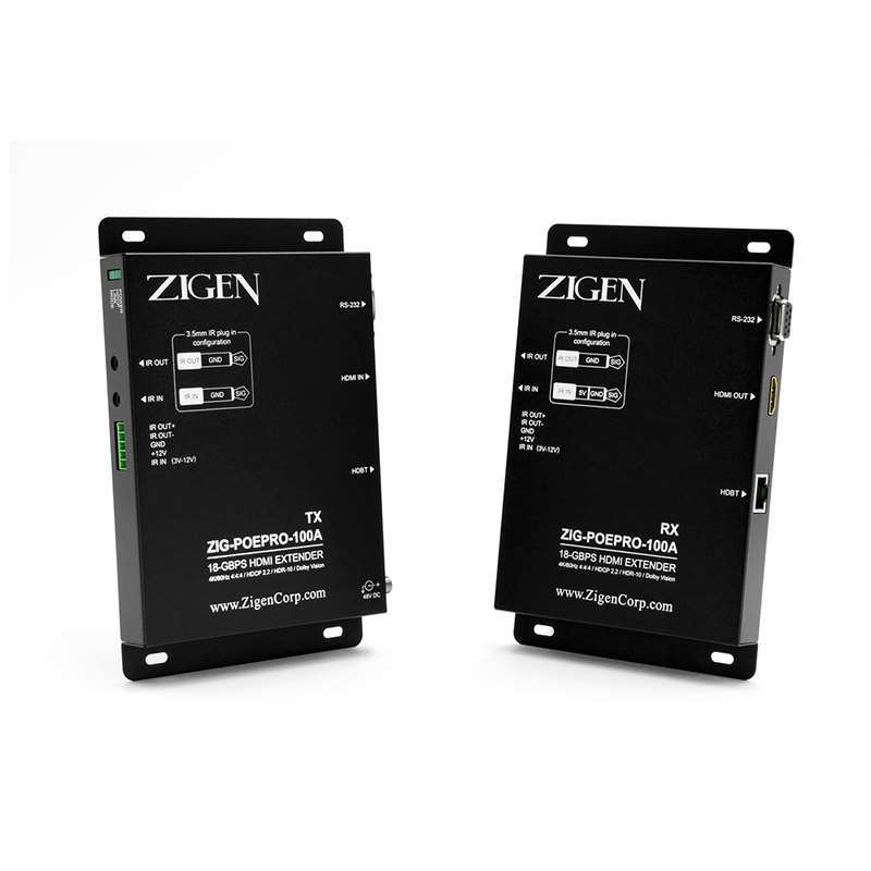 Zigen HDbase HDMI Extender ZIG-POEPRO-100A
