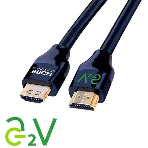 A2V A/V 4K CERTIFIED PREMIUM HDMI CABLE 3FT