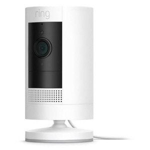 Ring Stick Up Plug-In White Security Camera (3rd Generation) - B0C5QRYBJB