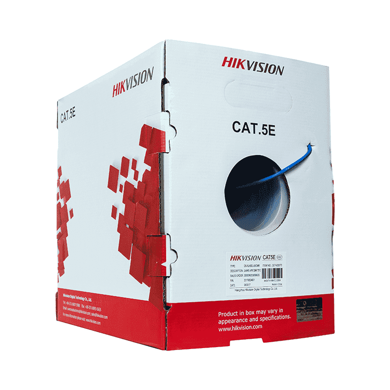 Hikvision Cat5E Lan Cable DS-1LN5E-S Blue