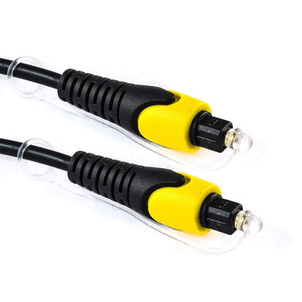 TOSLINK PLUG TO TOSLINK PLUG OPTICAL CABLE - 3FT