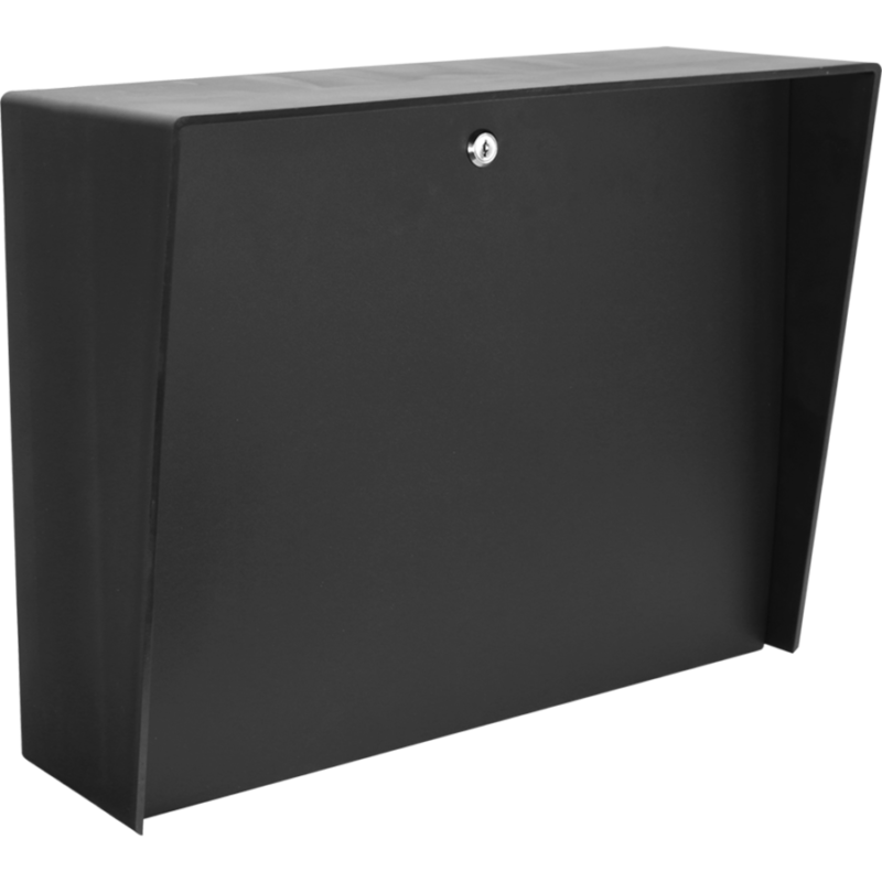 Pedestal Pro Polycarbonate Housing Lando-PC-20x16-E-BLK