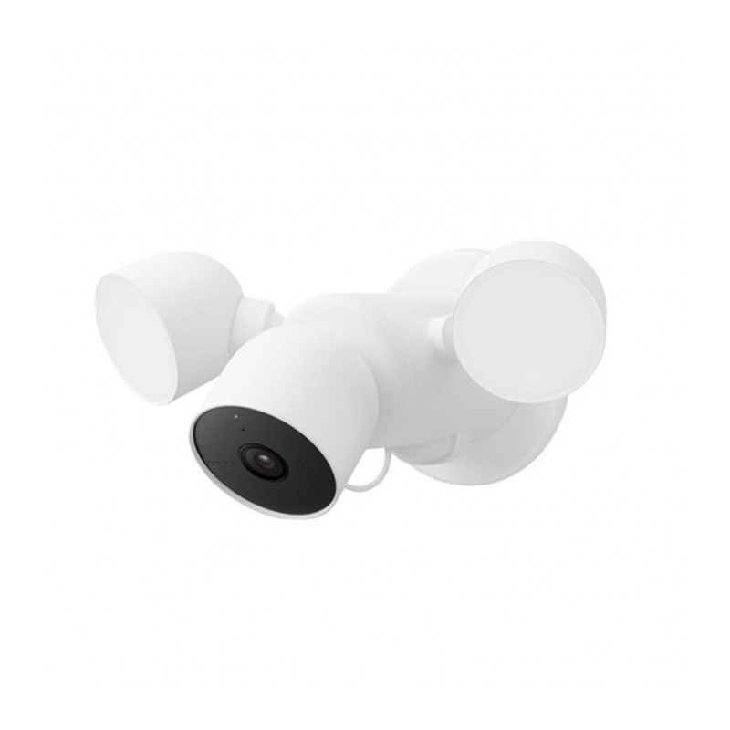 Google Nest Camera with Floodlights PRO, Battery, White GA02942-US