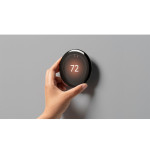 Nest Pro Learning Thermostat (4th gen) Polished Obsidian  GA05169-US