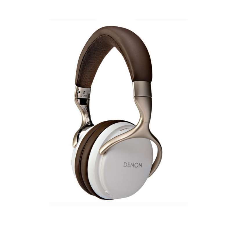 Denon  Black Outdoor Over Ear Headphones White AH-D1200