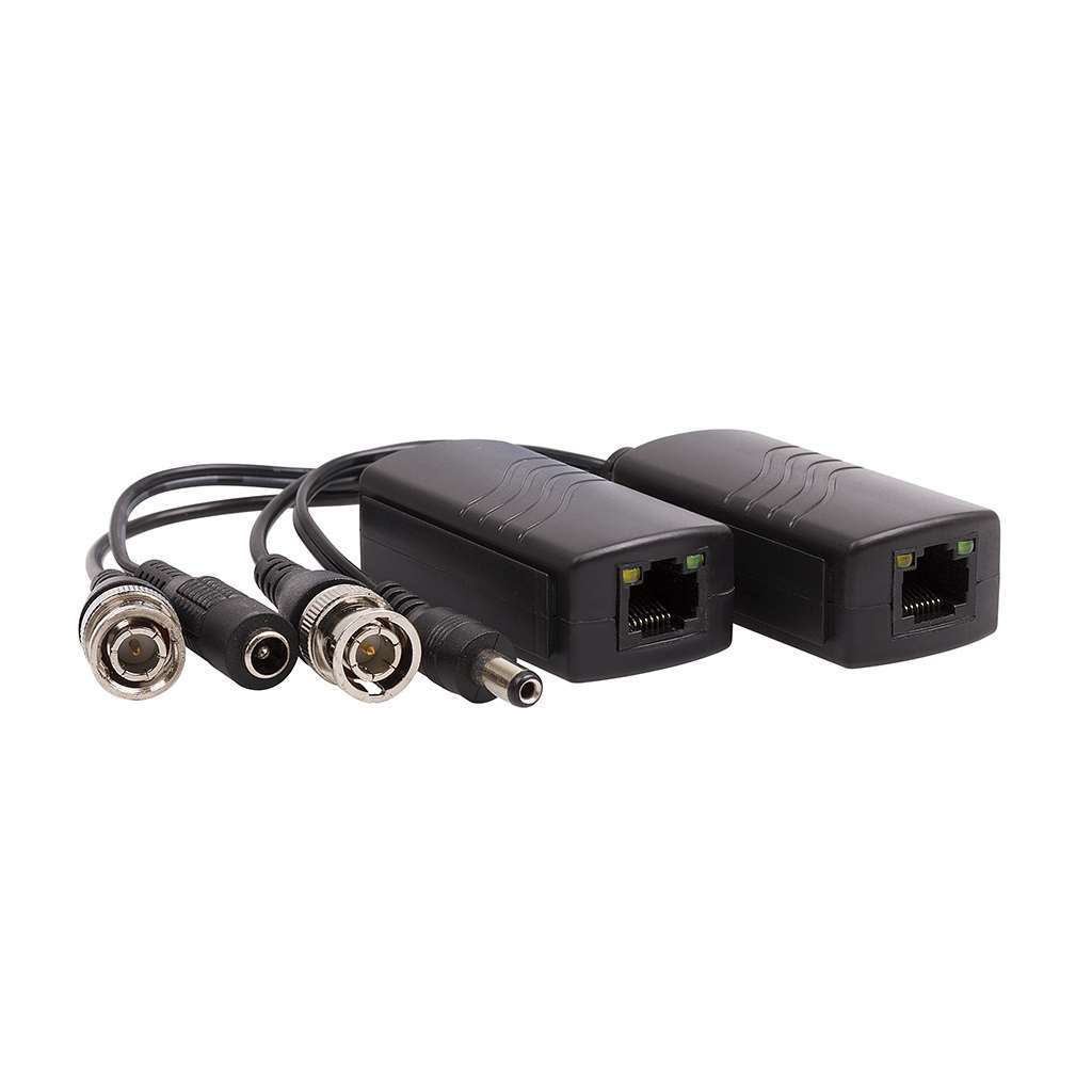 Video Balun With  Power Transmission,  Packed in Pair