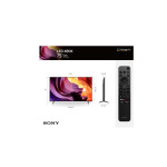 Sony 75” Class X80K 4K HDR LED TV with Google TV 2022 KD-75X80K
