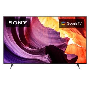 Sony 85” Class X80K 4K HDR LED TV with Google TV 2022 KD-85X80K