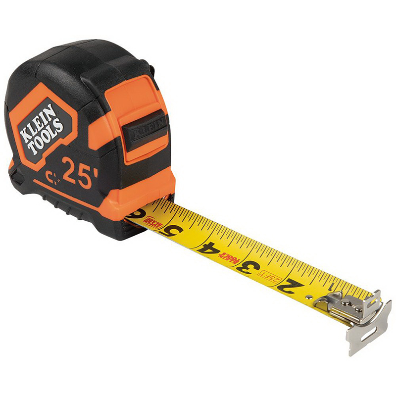 Klein Tools Tape Measure 25-Foot Magnetic Double-Hook 9225