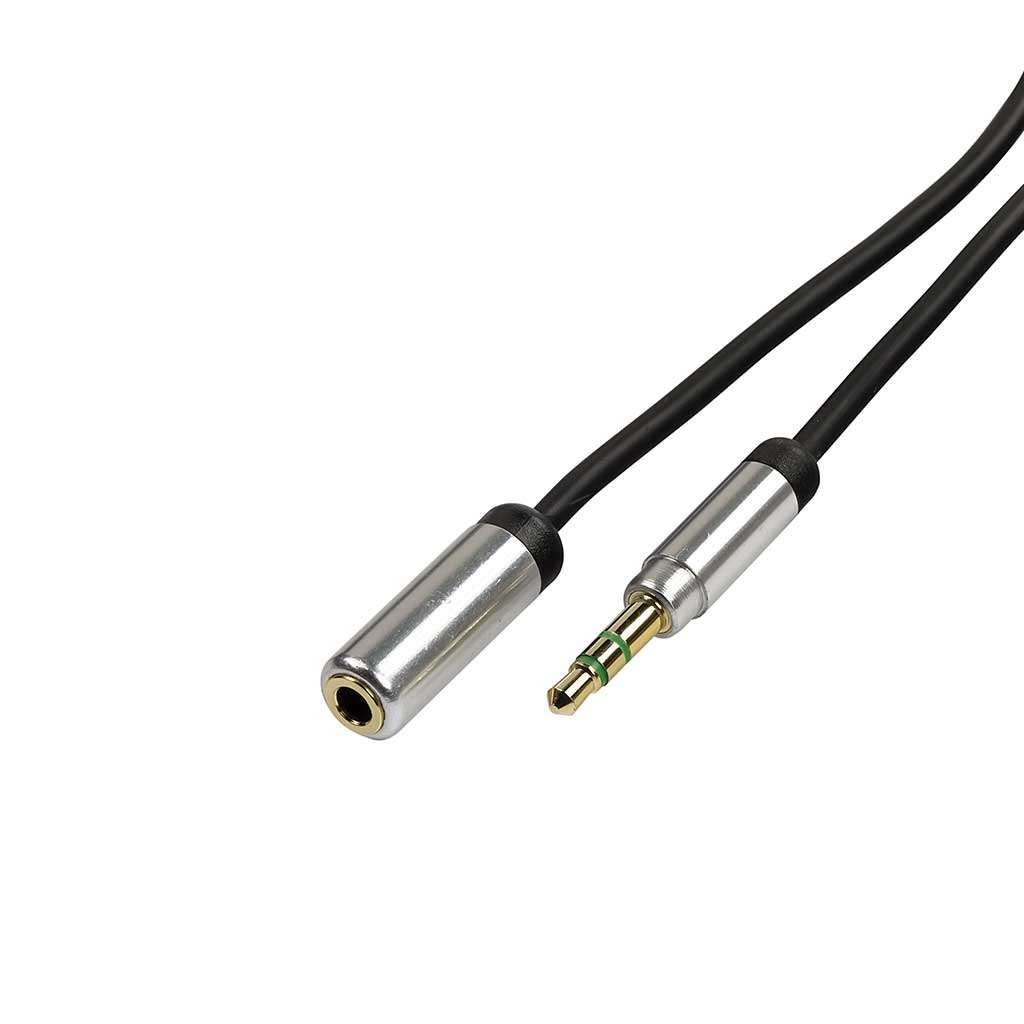 Metal Head 3.5mm Stereo M-F Speaker Headset Cable - 25FT