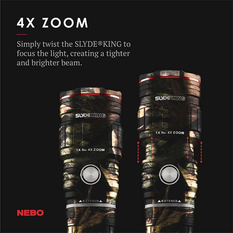 Nebo King Best Rechargeable LED Flashlight 6726