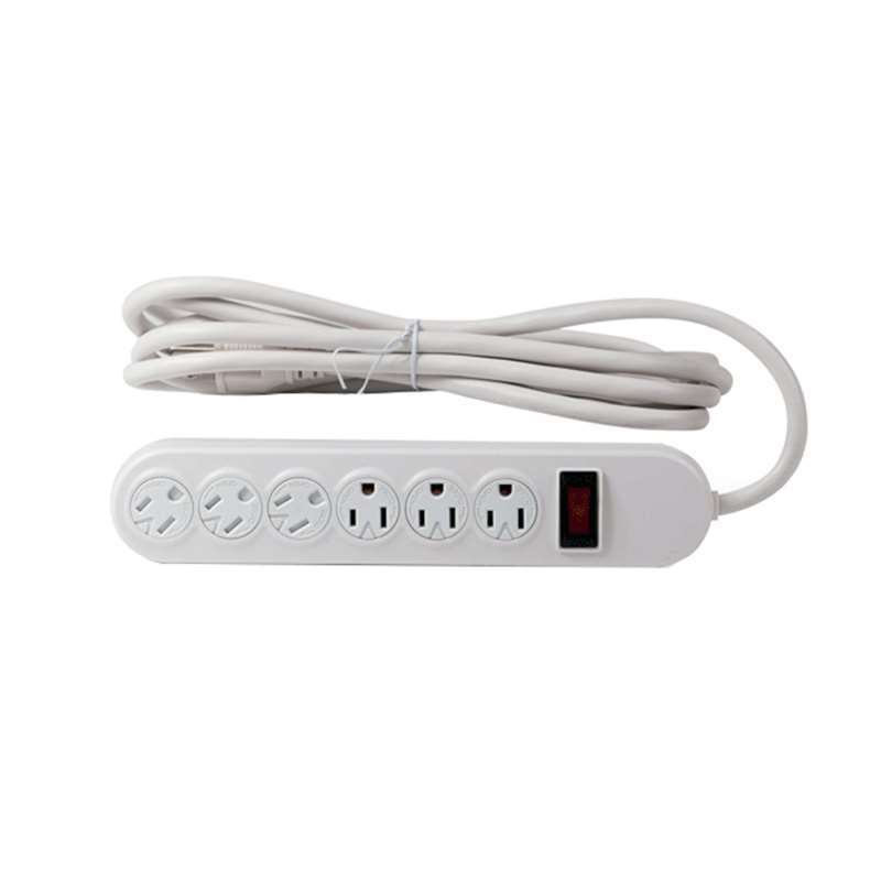 Uninex 6 OUTLET WITH 10FT CORD PS08L-12BK