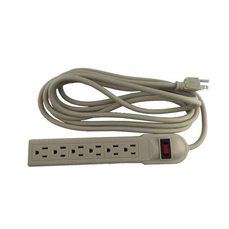 Uninex 6 OUTLET 12FT POWER STRIP PS09S12