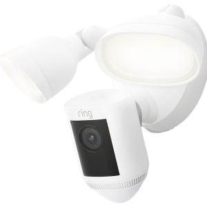 Ring Floodlight Cam Pro Security Camera Wired in White - B0CG6VFFVL