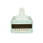 Simply45® ProSeries Cat6 Unshielded Pass-Through RJ45 Modular Plugs with Cap45® 100 pc/Jar S45-1600P