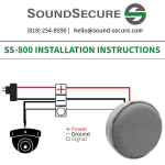 SoundSecure Line Level Ceiling Microphone SS-800