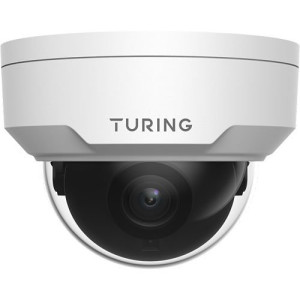 Turing Video  SMART Series TwilightVision 5MP IR Dome IP Camera, 4mm Fixed Lens, White  TP-MFD5A4