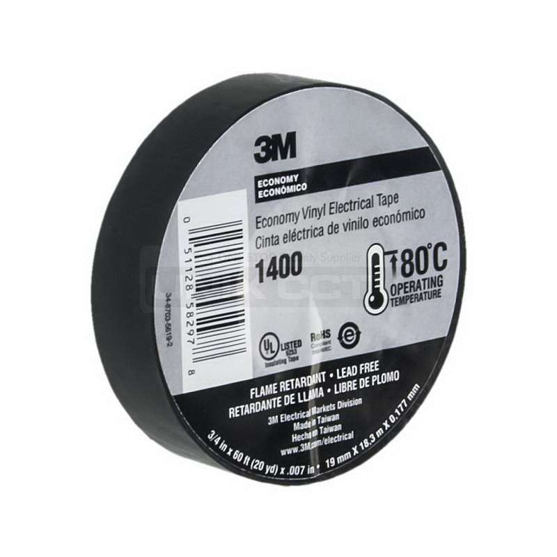 3M Economy Vinyl Electrical Tape 1400 C