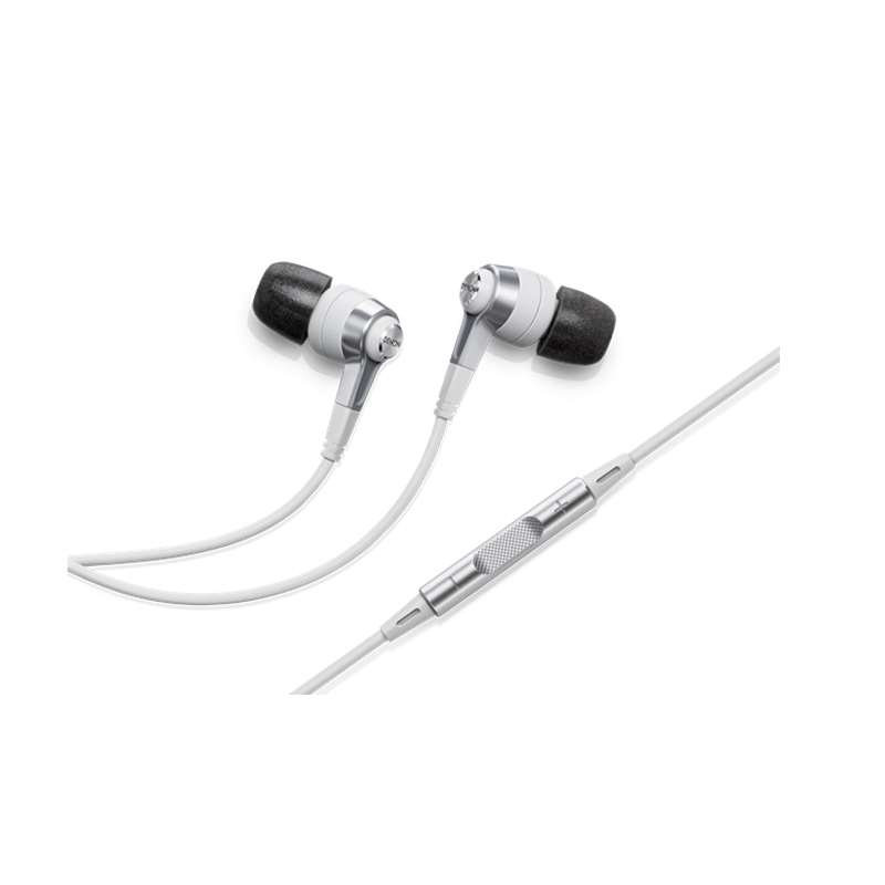 Denon In-Ear Headphones with Remote + Microphone White AH-C620RW
